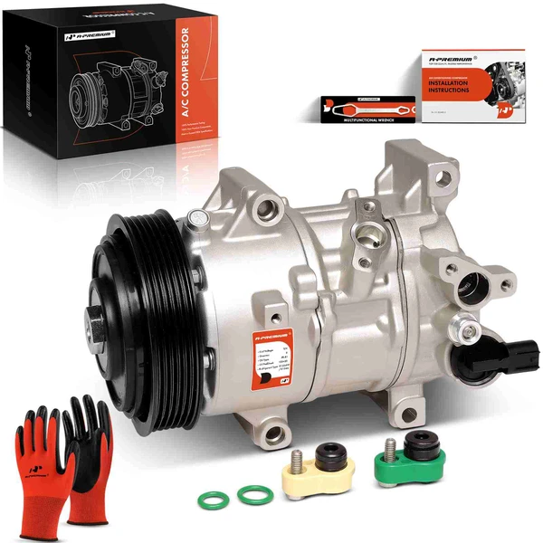 2022-2024 Toyota Corolla Cross AC Compressor with Clutch with 6-Groove Pulley A-Premium APACC536