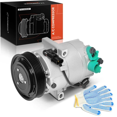 AC Compressor with Pulley & Clutch