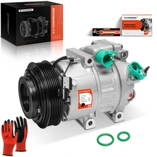 2008 Kia Optima AC Compressor with Clutch with 6-Groove Pulley A-Premium APACC935
