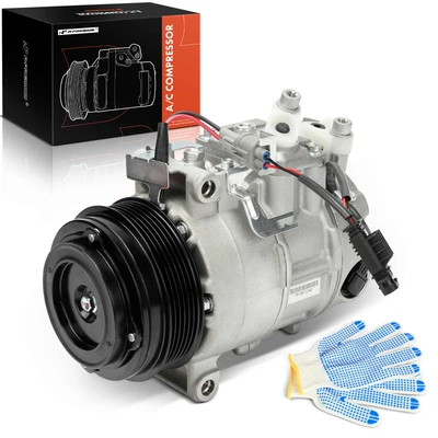 AC Compressor with Pulley & Clutch