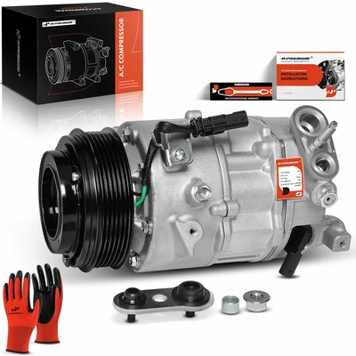 AC Compressor with Pulley & Clutch