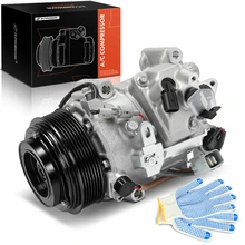 2013-2015 Lexus GS350 AC Compressor with Clutch with 7-Groove Pulley A-Premium APACC817