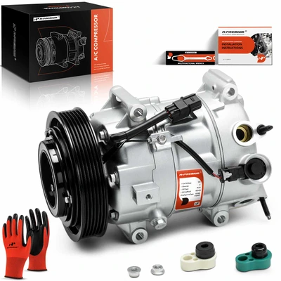 AC Compressor with Clutch