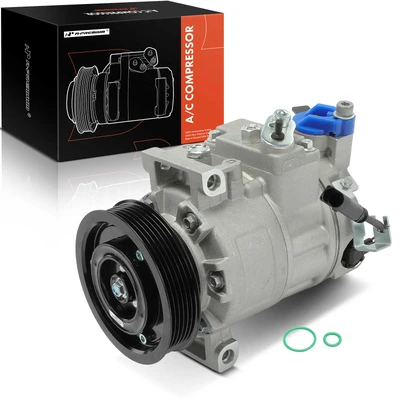 AC Compressor with Clutch & Pulley