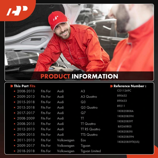 AC Compressor with Clutch with 6-Groove Pulley A-Premium APACC776