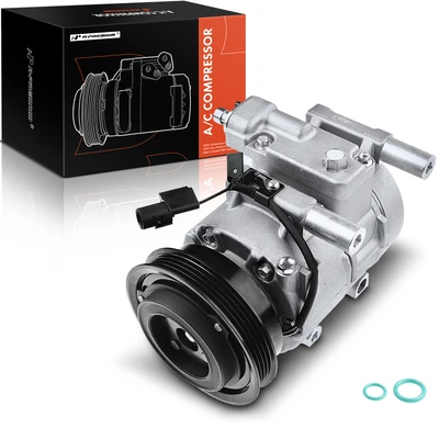 AC Compressor with Clutch & Pulley