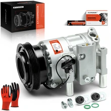 2006-2011 Kia Rio5 AC Compressor with Clutch with 4-Groove Pulley A-Premium APACC026