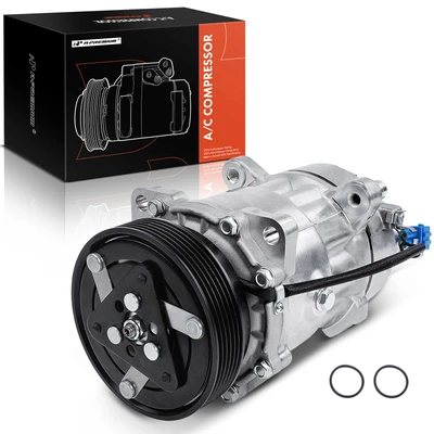AC Compressor with Clutch