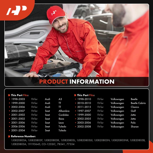 AC Compressor with Clutch with 6-Groove Pulley A-Premium APACC028