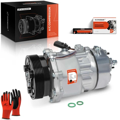 AC Compressor with Clutch 
