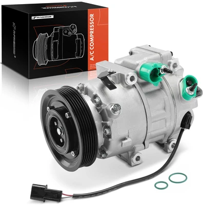 AC Compressor with Clutch & Pulley