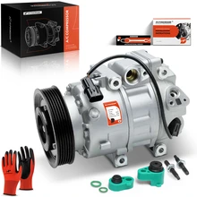 2013-2018 Hyundai Santa Fe Sport AC Compressor with Clutch with 6-Groove Pulley A-Premium APACC029
