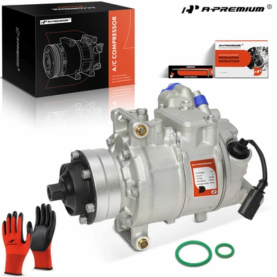 AC Compressor with Mounting Hardware