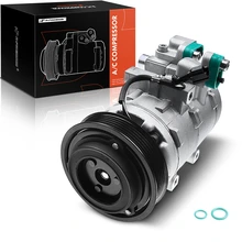 2001-2006 Hyundai Santa Fe AC Compressor with Clutch with 6-Groove Pulley A-Premium APACC034