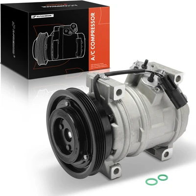 2001-2010 Chrysler PT Cruiser AC Compressor with Clutch with 4-Groove Pulley A-Premium APACC542