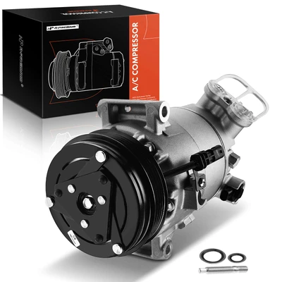 AC Compressor with Clutch & Pulley
