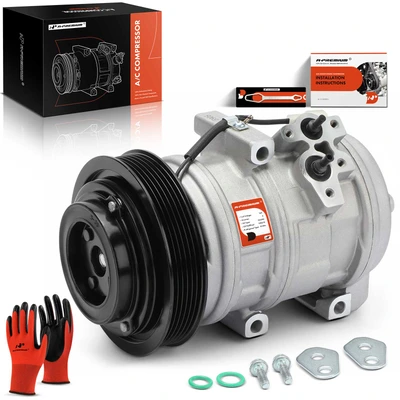 AC Compressor with Pulley & Clutch