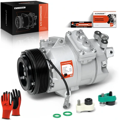 AC Compressor with Clutch