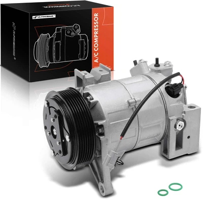AC Compressor with Clutch & Pulley