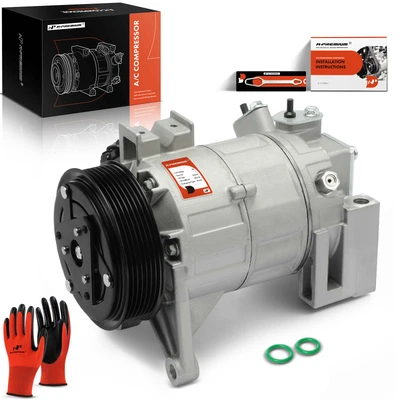 AC Compressor with Clutch & Pulley