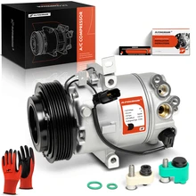 AC Compressor with Clutch & Pulley