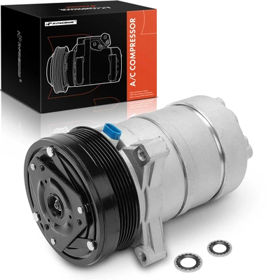 AC Compressor with Clutch & Pulley