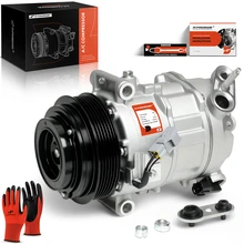 2014-2022 Jeep Cherokee AC Compressor with Clutch with 6-Groove Pulley A-Premium APACC731
