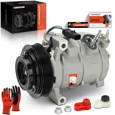 AC Compressor with Clutch
