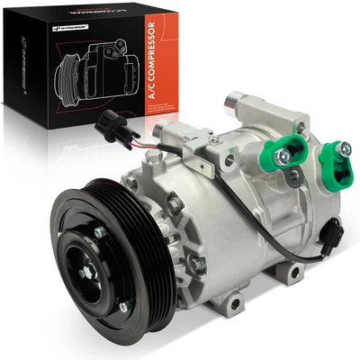 AC Compressor with Pulley & Clutch