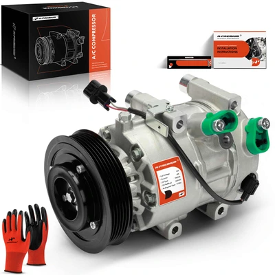 AC Compressor with Pulley & Clutch