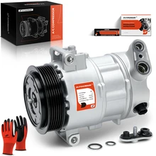 2008-2009 Pontiac G8 AC Compressor with Clutch with 6-Groove Pulley A-Premium APACC651