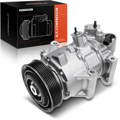 AC Compressor with Clutch & Pulley