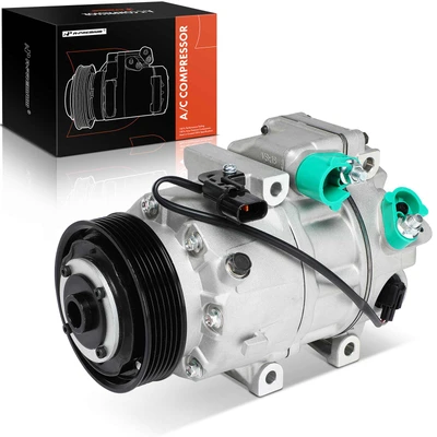 AC Compressor with Clutch & Pulley