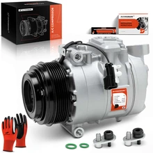 AC Compressor with Clutch & Pulley