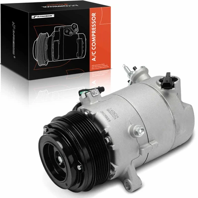 AC Compressor with Clutch & Pulley