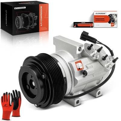 AC Compressor with Clutch