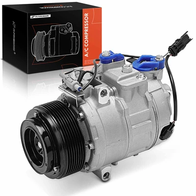 AC Compressor with Clutch & Pulley