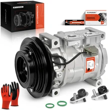 2005-2008 Hino 308 AC Compressor with Clutch with 1-Groove Pulley A-Premium APACC518