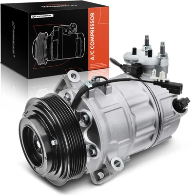 AC Compressor with Clutch & Pulley