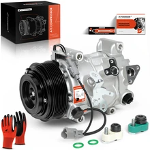 2014-2016 Toyota Highlander AC Compressor with Clutch with 7-Groove Pulley A-Premium APACC473