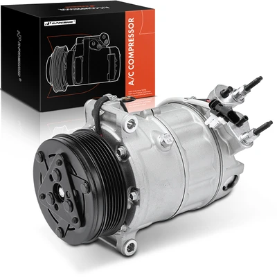 AC Compressor with Clutch & Pulley