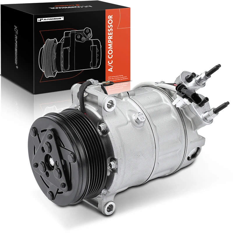 AC Compressor with Clutch & Pulley for Jaguar E-Pace F-Type XE XF Land Rover