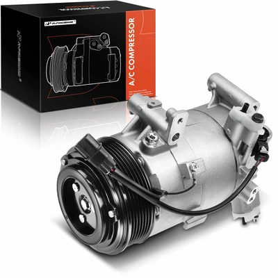 A/C Compressor with 7-Groove Pulley