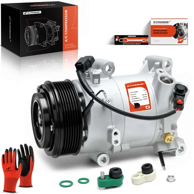 AC Compressor with Clutch