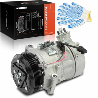 AC Compressor with Pulley