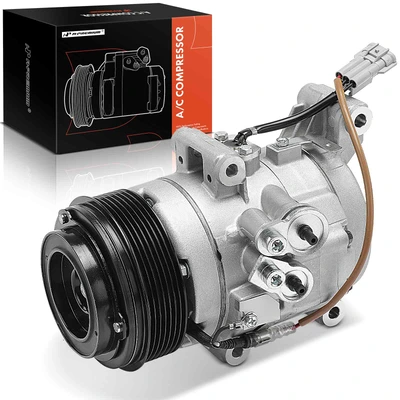 AC Compressor with Clutch & Pulley