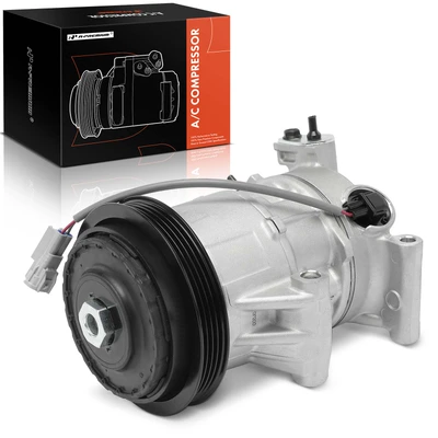 AC Compressor with Clutch & Pulley