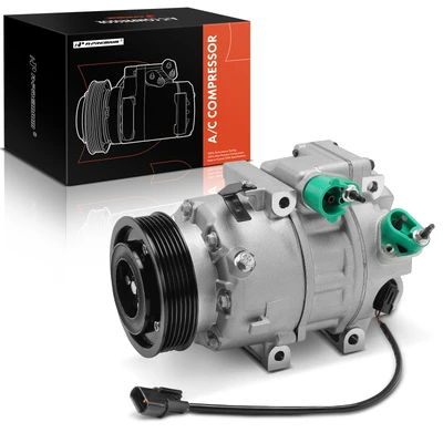 AC Compressor with Clutch & Pulley