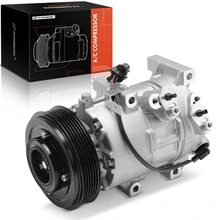 AC Compressor with Clutch & Pulley