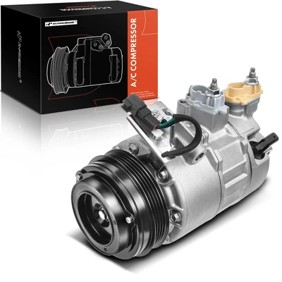 AC Compressor with Clutch & Pulley